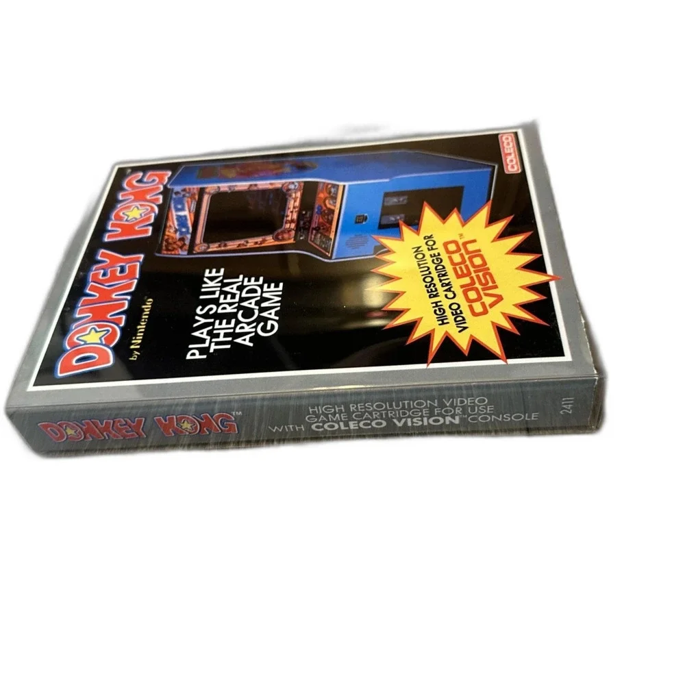 Donkey Kong ColecoVision Game Nintendo - Phattyboombatty/CollectorVision CIB
